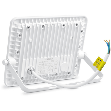 Naświetlacz LED 50W 4500lm 5000K IP65 Biały VIDEX LUCA