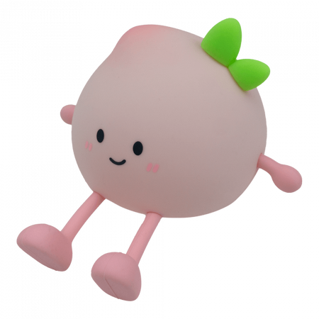 Lampka Nocna Dziecięca LED 2.5W 3000K Ciepła Akumulatorowa 600mAh Różowa BRZOSKWINIA MARY'S