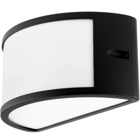 Lampa Ogrodowa Kinkiet Elewacyjny TOLA E27 IP44 Czarna