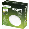 Plafon LED Lampa Sufitowa Natynkowa GLORY2 24W IP44 Okrągły 35cm LUMILED