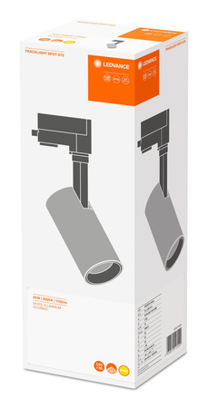 Oprawa LED Reflektor Szynowy 25W 1750lm CCT 3-Fazowy Regulowany Biały Tracklight Ledvance