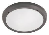 Lampa Sufitowa LED Ogrodowa Zewnętrzna ALVORADA E27 IP65 Plafon Kinkiet Okrągła Biała Antracyt RABALUX