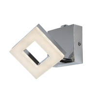 Kinkiet Ścienny Lampa LED 5W 530lm 4000K Chrom IP44 Nowoczesny Blas Rabalux
