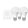 3x Żarówka LED E27 A60 8W = 60W 806lm 2200-6500K CCT + RGB SMART Inteligentna Bluetooth ZigBee White and Color Ambiance + Mostek Bridge Zestaw Startowy Philips HUE