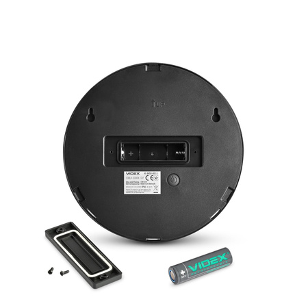 Naświetlacz Lampa Solarna z Czujnikiem 500lm 5000K Neutralna 120° 3.2V IP54 IK07 Natynkowy Czarny VIDEX