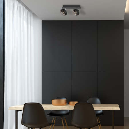 Lampa Sufitowa LOGAN 2xE14 Milagro