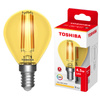 Żarówka LED E14 G45 4,5W Ciepła Filament TOSHIBA