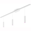 Zestaw Szyna Oświetleniowa Perifo Szynoprzewód 1,5m + 3x Lampa Wisząca LED 15,6W CCT RGB Philips HUE Bluetooth Biały