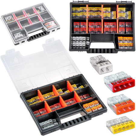 Szybkozłączki Złączki Instalacyjne Zestaw 100x - 20x 2273-202 203 204 205