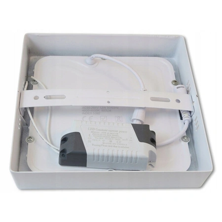 Panel LED Oprawa Sufitowa 12W 960lm 4000K Neutralny Natynkowy Kwadratowy Biały Proma Masterled