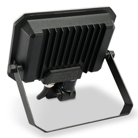 Naświetlacz LED 30W 2850lm 5000K Zimna z Czujnikiem Ruchu Czarny z Mleczną Przesłoną Videx