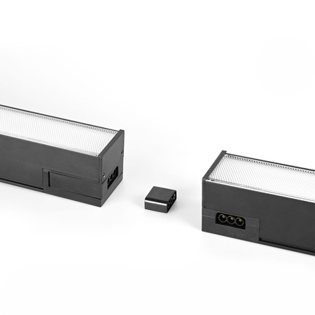 Lampa LED Panel Natynkowy Modułowy 50W 5000lm 5000K Zimna Czarna Videx