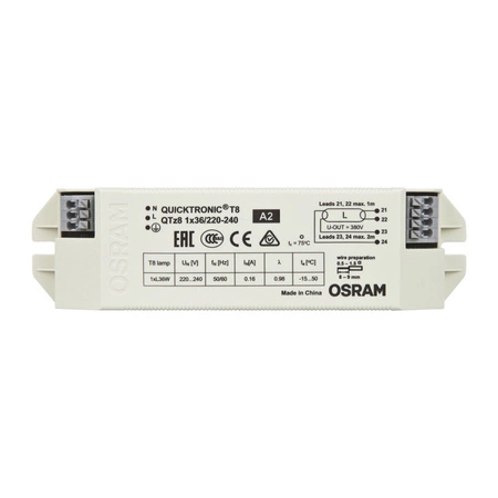 Statecznik Elektroniczny QUICKTRONIC QTZ8 1X36 220-240V OSRAM