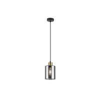 Lampa Wisząca Sufitowa E27 Czarny Matowy Vintage Perez Rabalux