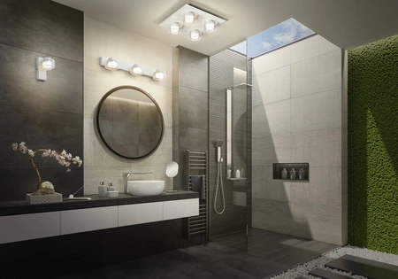 Kinkiet Łazienkowy LED Lampa Sufitowa Punktowa IP44 22W CCT 3000K-4000K Biały LEDVANCE