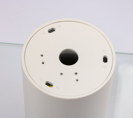 Oprawa Halogenowa Natynkowa Aluminiowa SPOT TUBA do LED GU10 Okrągła Biała KIVI KOBI