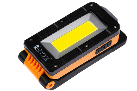 Latarka Akumulatorowa Warsztatowa Składana Magnes Libox LB0183 4 tryby świecenia