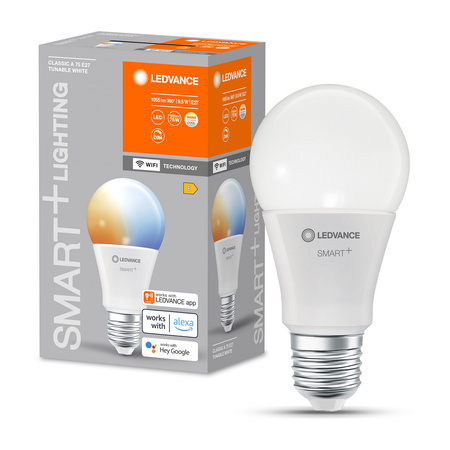 Żarówka LED E27 A75 9.5W 1055lm 2700K Ciepła SMART+ WiFi Ściemnialna Classic LEDVANCE