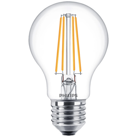 3PAK Żarówka LED E27 A60 7W = 60W 806lm 2700K Ciepła Filament PHILIPS