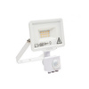 Naświetlacz LED 10W 800lm 3000K IP44 Biały z czujnikiem ruchu LED2B KOBI MHC