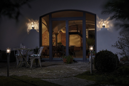 Lampa Ogrodowa Słupek Zewnętrzny Stojący E27 Aluminium IP44 Endura Osram