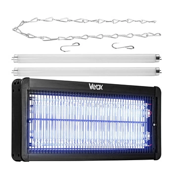 Lampa Owadobójcza Pułapka Elektryczna 180m2 na Muchy Komary Owady VAYOX