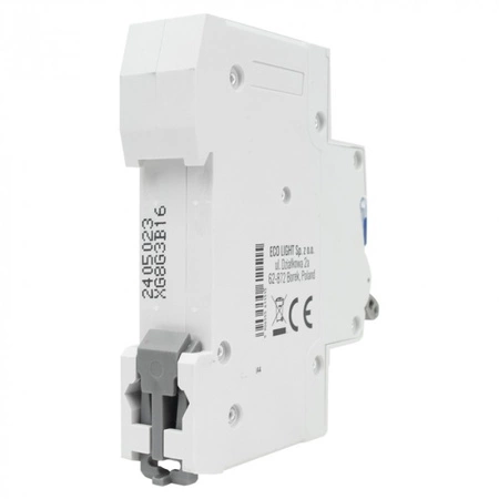 Wyłącznik Nadprądowy Bezpiecznik Rozłącznik 6kA 1P B 16A .MORE