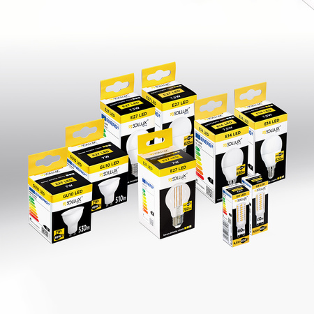 Żarówka LED E27 Kulka 7W 760lm 3000K Ciepła Sollux