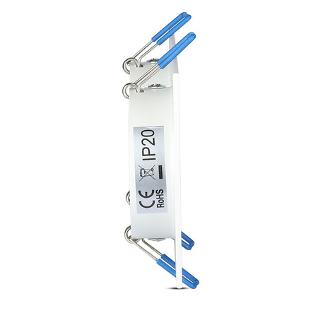 Oprawa Sufitowa Podtynkowa 2xGU10 Kwadratowa Biała VT-783 V-TAC