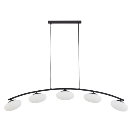 Lampa Sufitowa Wisząca MARIKA Żyrandol Czarno-Biała Nowoczesna 5xG9 3179 TK Lighting