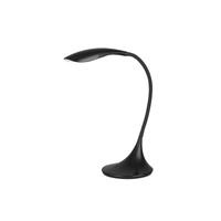 Lampa Stołowa Biurkowa Nocna 5.3W 520lm 3000K Ściemnialna Czarny Nowoczesny Dominic 4164 Rabalux