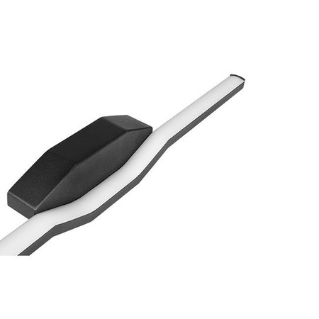 Kinkiet Ścienny LED Lampa Natynkowa 10W 1340lm 4000K Neutralna 110° Czarny Mila Masterled