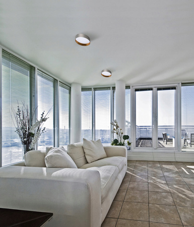 Plafon LED Lampa Sufitowa Natynkowa Rifa 17,5W 3000K 40cm Okrągła Szaro Złota KANLUX