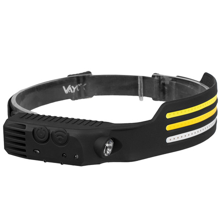 Latarka Czołowa Akumulatorowa 3x COB + XPE Pro Series VA0130 VAYOX