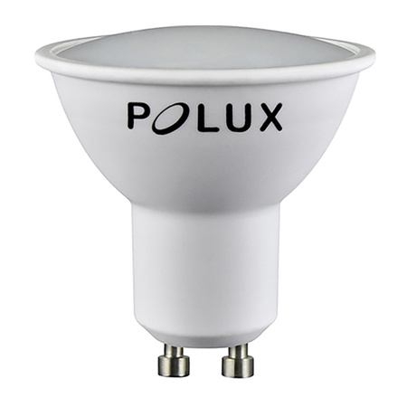 Żarówka LED GU10 3,5W = 26W 250lm 6400K Zimna 105° GOLDLUX (Polux)