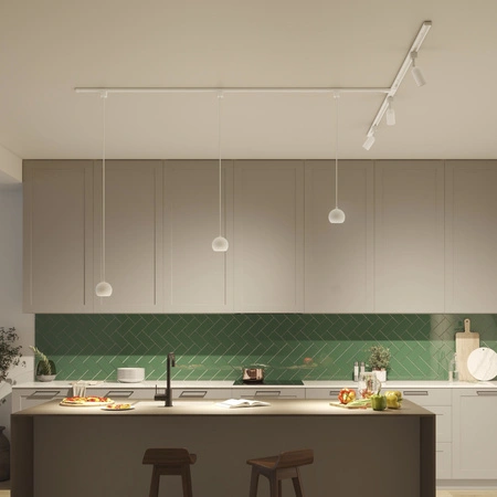 Lampa Wisząca na Szynę Oświetleniową Szynoprzewód LED GU10 Jednofazowa Biała EasyLink Colby Philips