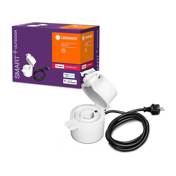 Inteligentne Gniazdko Sieciowe Zewnętrzne EU 230V 3680W 16A LEDVANCE SMART+ ZigBee z Przewodem