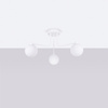 Lampa Wisząca Sufitowa Żyrandol 3x G9 Biała Astral French Sky SL.1659 Sollux