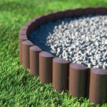 Palisada Ogrodowa Płotek Border Obrzeże Trawnikowe 4 STANDARD Ceglasta 2,3m Mocne Mrozoodporne CELLFAST