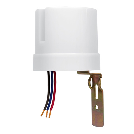 Czujnik Zmierzchu Światła Fotometryczny Zewnętrzny 25A Biały IP44 VL-SN03 Videx