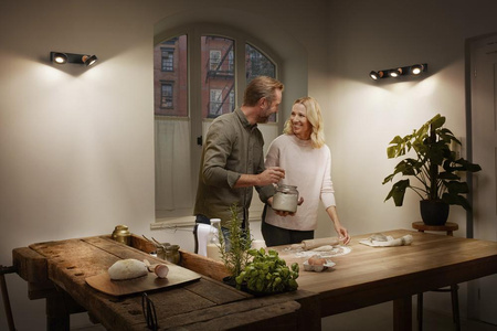 Oprawa Sufitowa Lampa Punktowa LED Reflektor 3-Punktowy Dekoracyjny 14.4W Czarna LEDVANCE