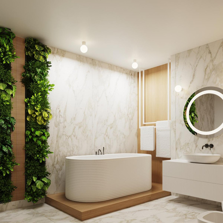 Kinkiet Łazienkowy Lampa Ścienna G9 Okrągła Biała Nowoczesna Matowa IP44 Halo Sollux