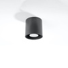 Lampa Sufitowa Oprawa Natynkowa SPOT TUBA GU10 Cylindryczna Antracyt Nowoczesna Orbis Sollux