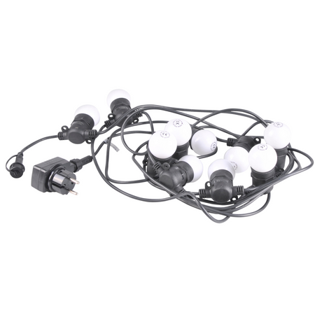 Girlanda Ogrodowa Zewnętrzna Łańcuch Świetlny PARTY 6,2m 10xE27 LED 6W 3000K GOLDLUX (Polux)