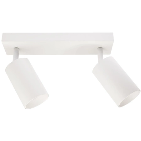 Lampa sufitowa QUALIS SPOT Reflektor Oprawa Halogenowa 2xGU10 Biała