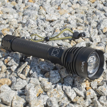 Latarka LED Taktyczna Akumulatorowa USB Wojskowa 15W VA0075 Vayox