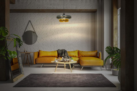 Lampa Sufitowa Wisząca Dekoracyjna E27 Zwis Zielony Żółty Decor Ledvance