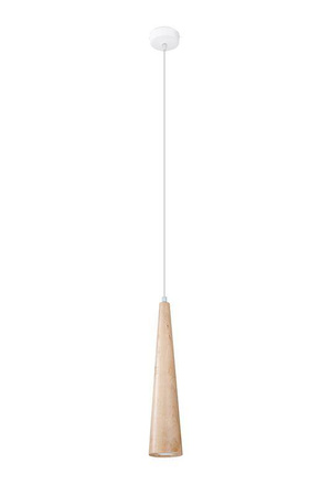 Lampa Sufitowa Wisząca Zwis GU10 Tuba Ruchoma Geometryczna Brązowa Skandynawska Sula Sollux