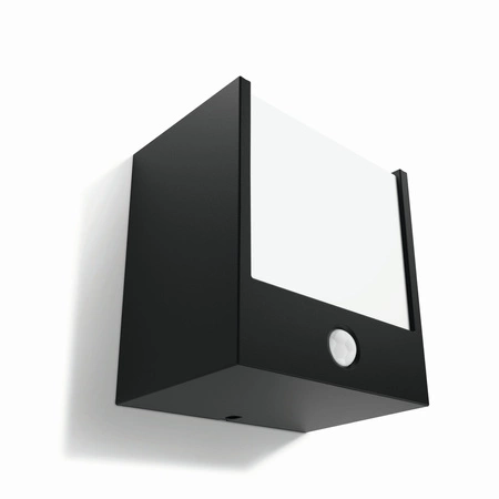 Kinkiet Ogrodowy Lampa Elewacyjna Zewnętrzna LED 3.5W 320lm 2700K IP44 Czarna Macaw Philips