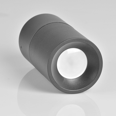 Oprawa Sufitowa Natynkowa ASTRA GU10 Tuba Przegubowa Ruchoma 360° Okrągła Czarna GOLDLUX